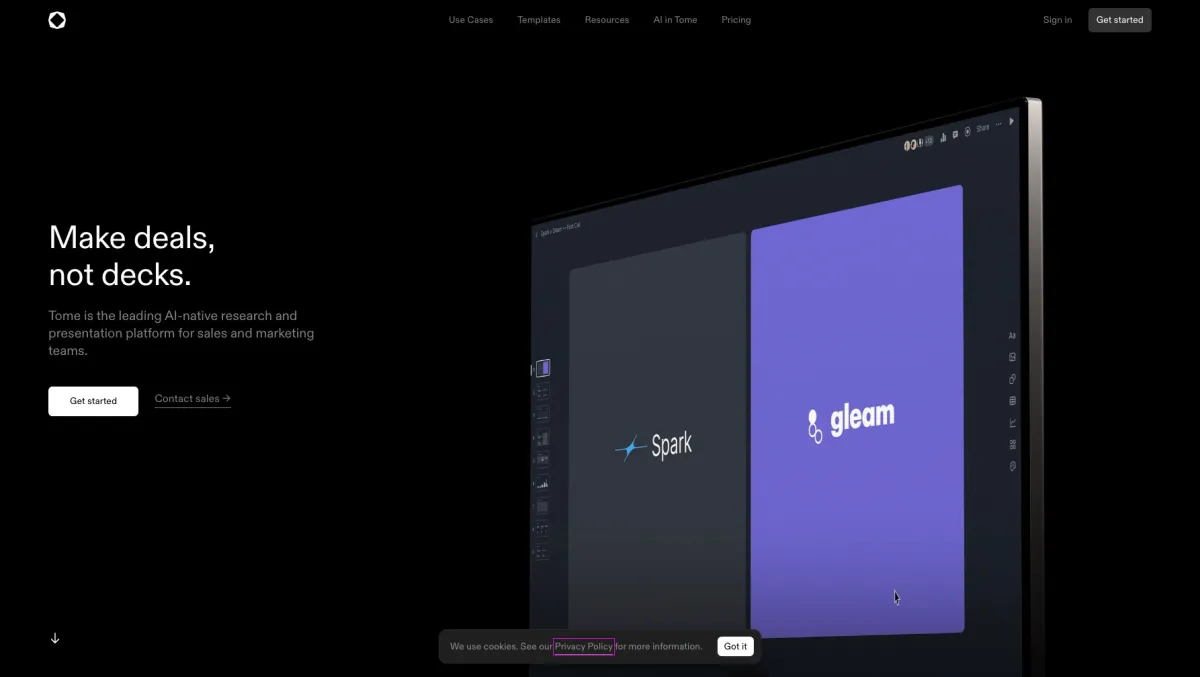 Interface Tome : fonctionnalités, prix, alternatives