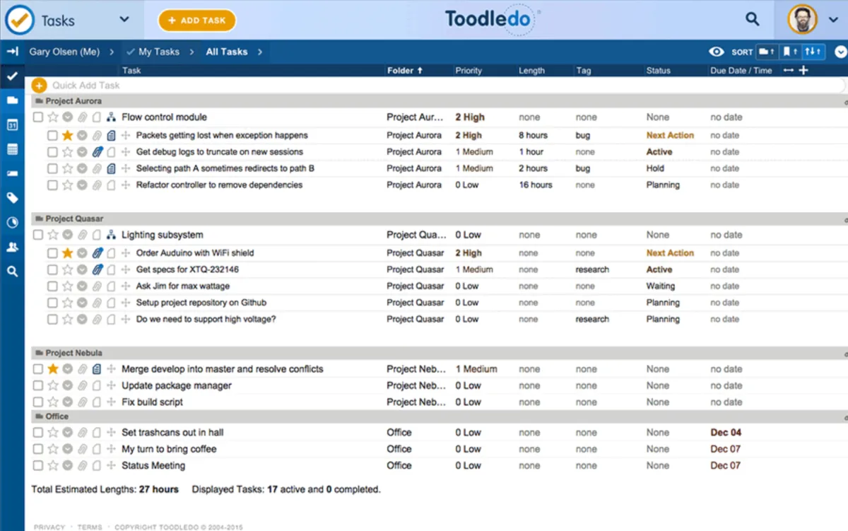 Notre avis sur Toodledo : un logiciel de gestion des tâches à découvrir Notre avis sur Toodledo : un logiciel de gestion des tâches à découvrir