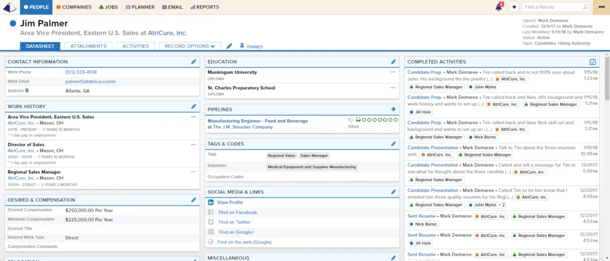Interface Top Echelon: fonctionnalités, prix, alternatives