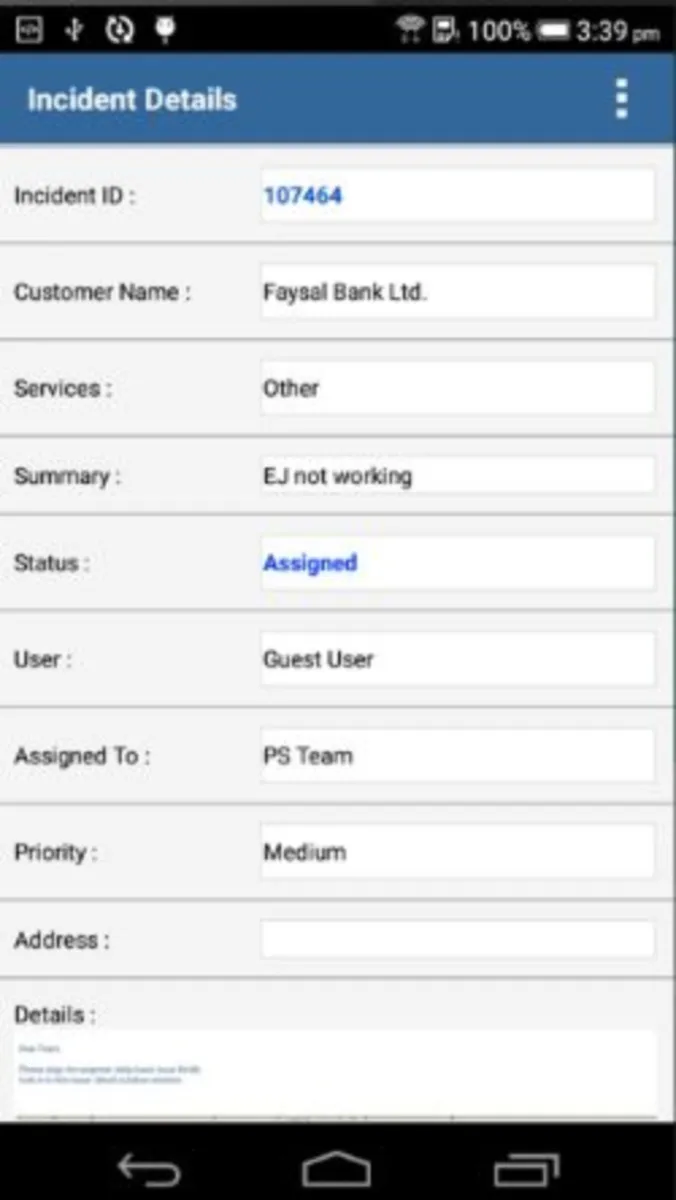 Interface Touch Point Help Desk: fonctionnalités, prix, alternatives