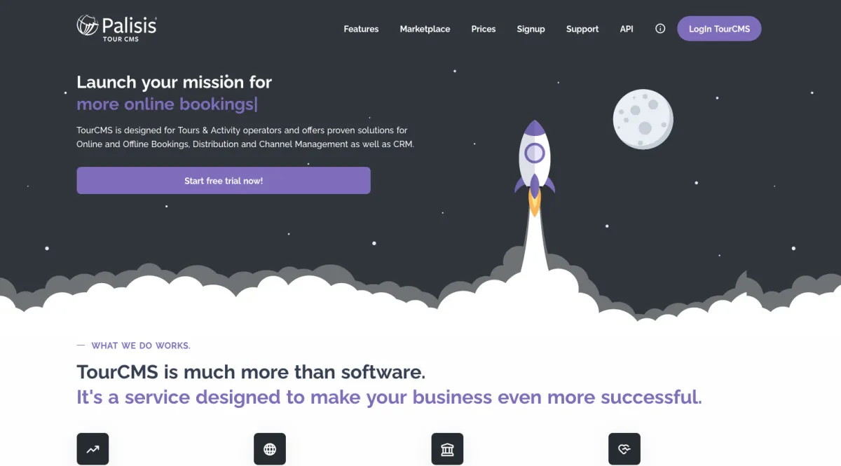 Interface TourCMS : image, ergonomie, alternatives