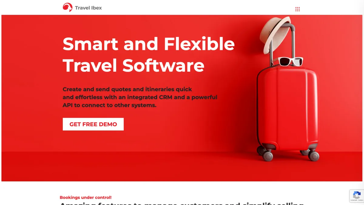 Interface Travel Ibex : fonctionnalités, prix, alternatives
