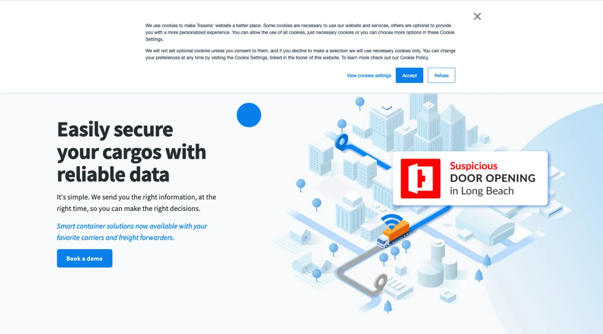 Notre avis sur Traxens : un logiciel supply chain (SCM: gestion de la chaine logistique) à découvrir Notre avis sur Traxens : un logiciel supply chain (SCM: gestion de la chaine logistique) à découvrir