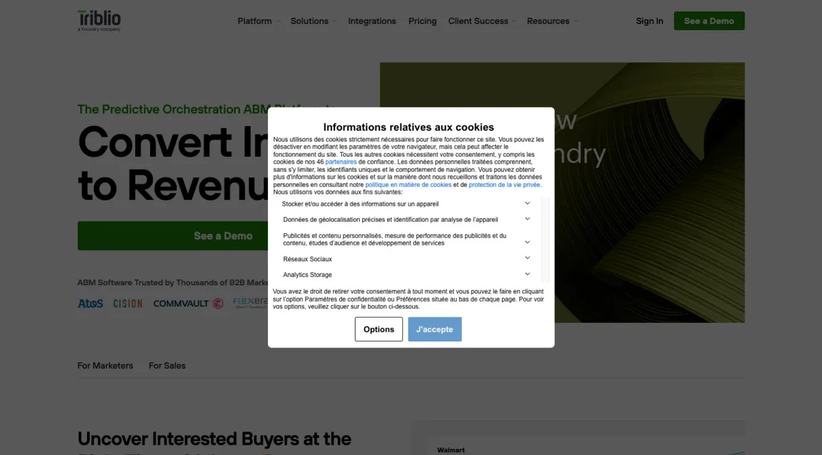 Interface Triblio : fonctionnalités, prix, alternatives