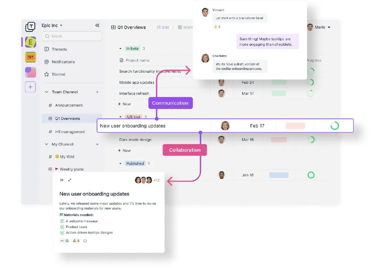 Notre avis sur trickle : un logiciel collaboratif à découvrir Notre avis sur trickle : un logiciel collaboratif à découvrir