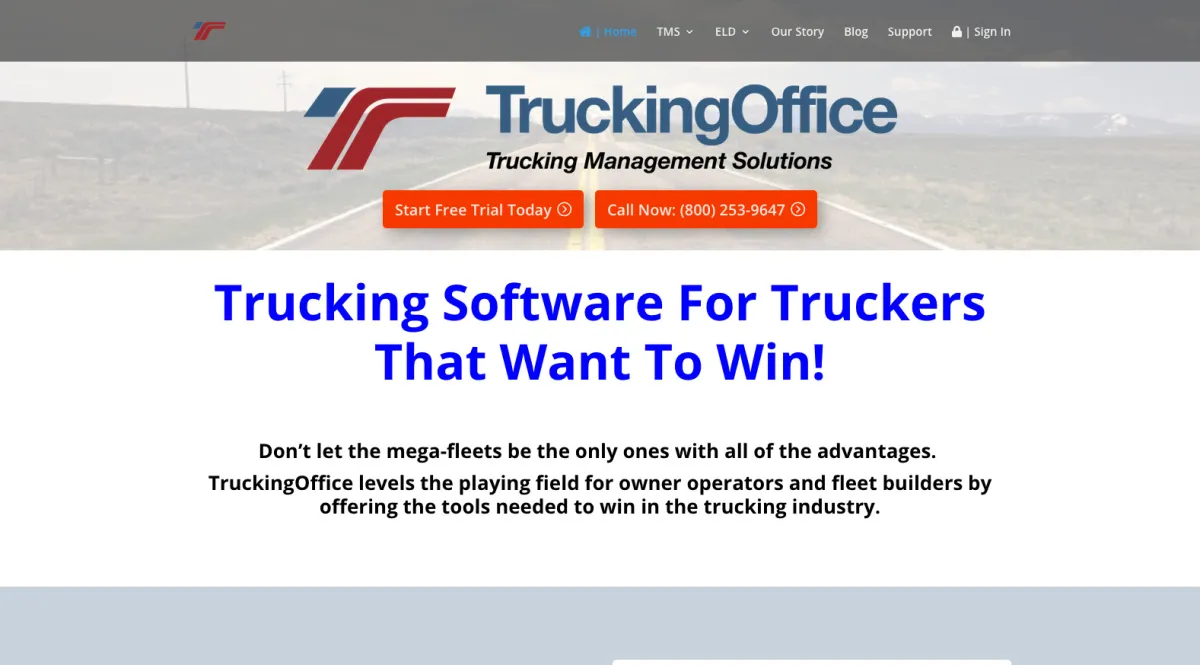 Interface TruckingOffice : image, ergonomie, alternatives Interface TruckingOffice : image, ergonomie, alternatives