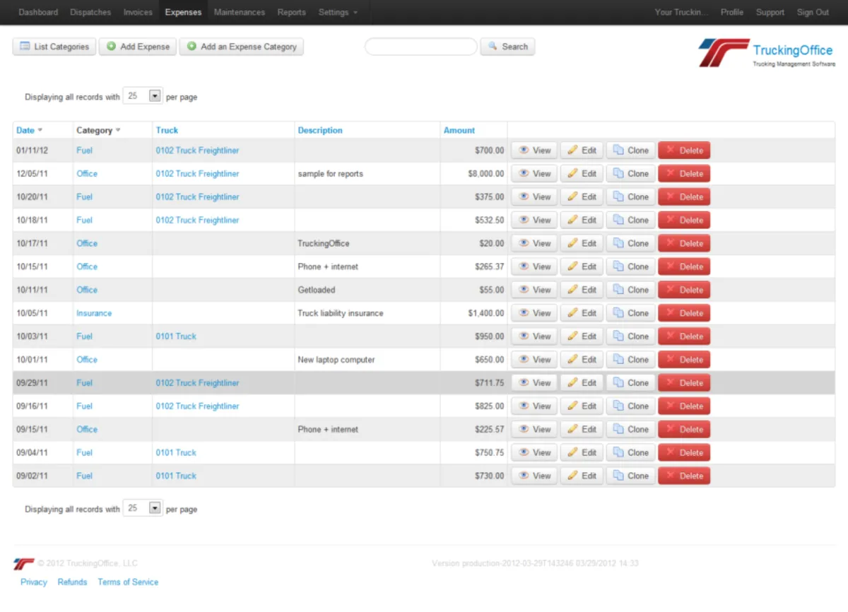 TruckingOffice: avis sur le logiciel de gestion de flotte automobile: fonctionnalités, avantages, inconvénients et tarifs TruckingOffice: avis sur le logiciel de gestion de flotte automobile: fonctionnalités, avantages, inconvénients et tarifs