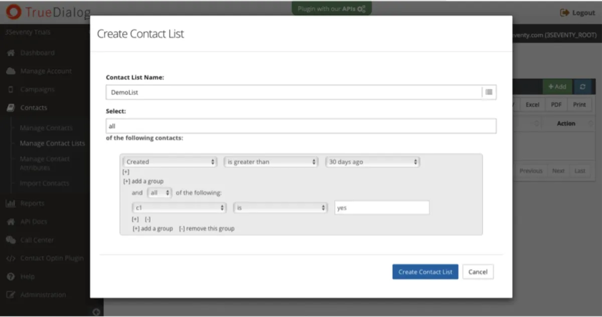 Notre avis sur TrueDialog : un logiciel d'envoi de SMS marketing à découvrir