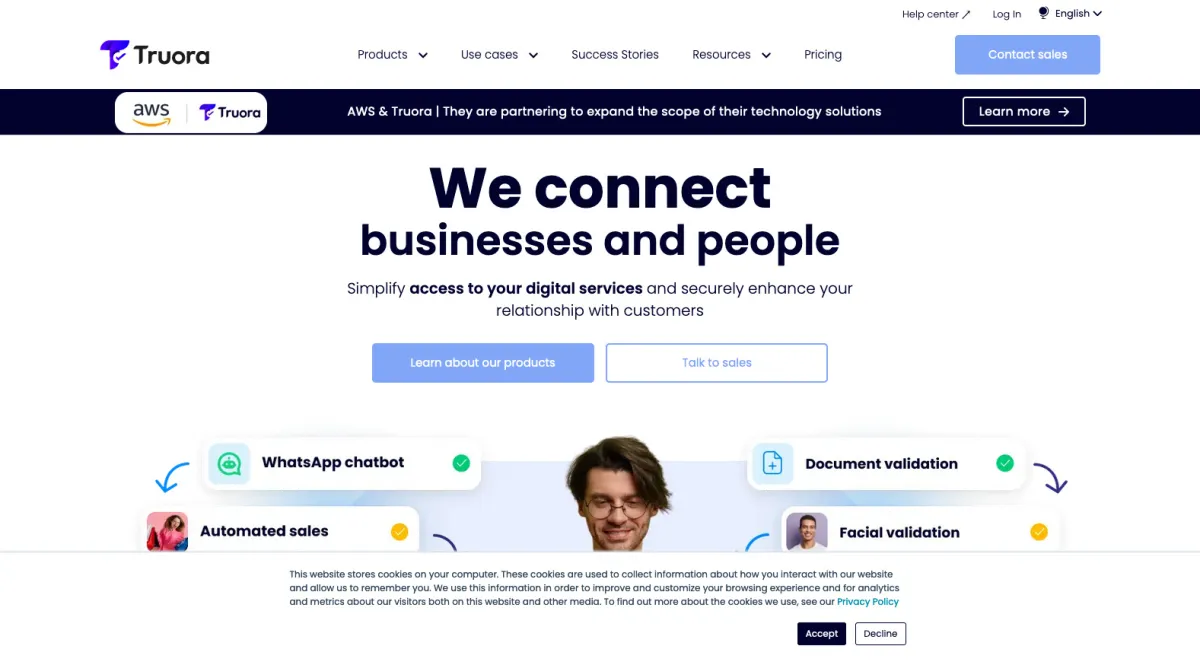 Interface Truora : image, ergonomie, alternatives