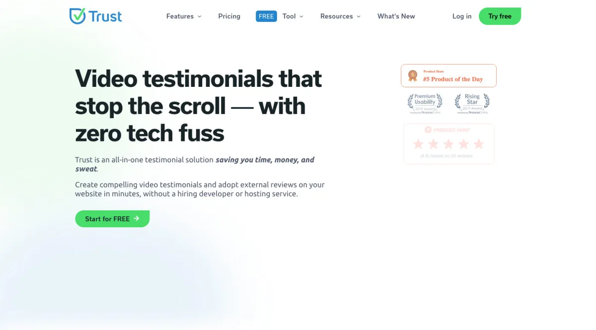 Interface Trust : image, ergonomie, alternatives