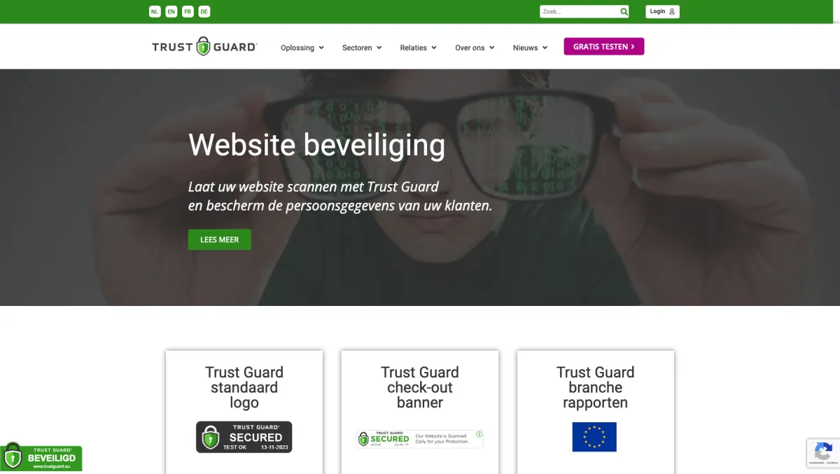 Interface Trust Guard : fonctionnalités, prix, alternatives