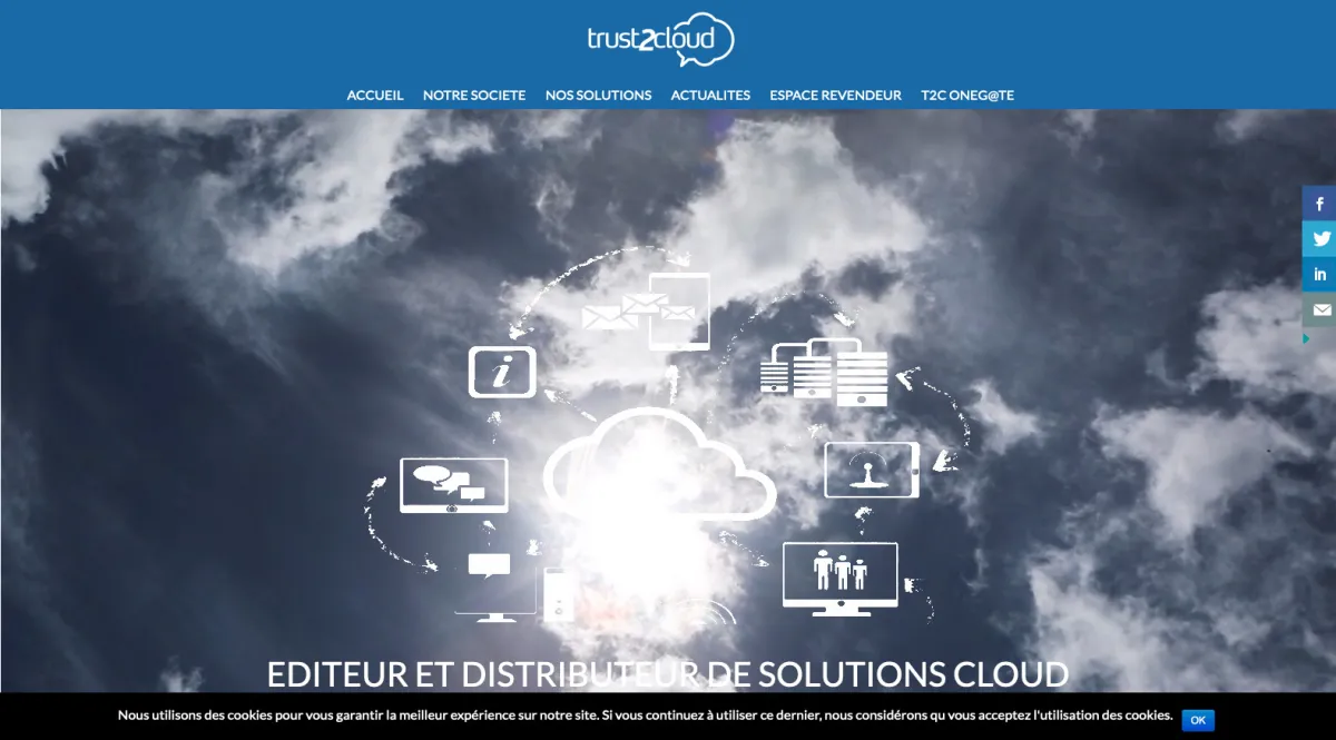 Trust2Cloud: avis sur le logiciel de sauvegarde (backup): fonctionnalités, avantages, inconvénients et tarifs