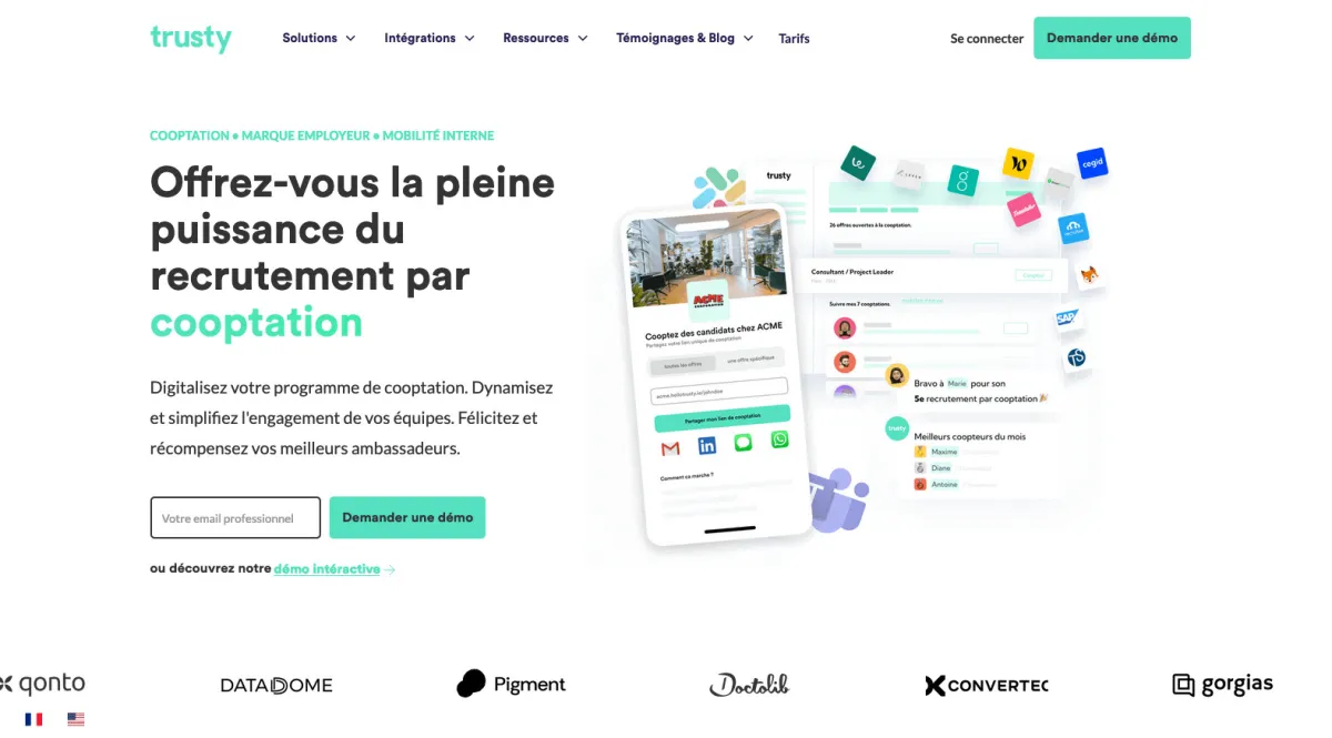 Interface Trusty : image, ergonomie, alternatives
