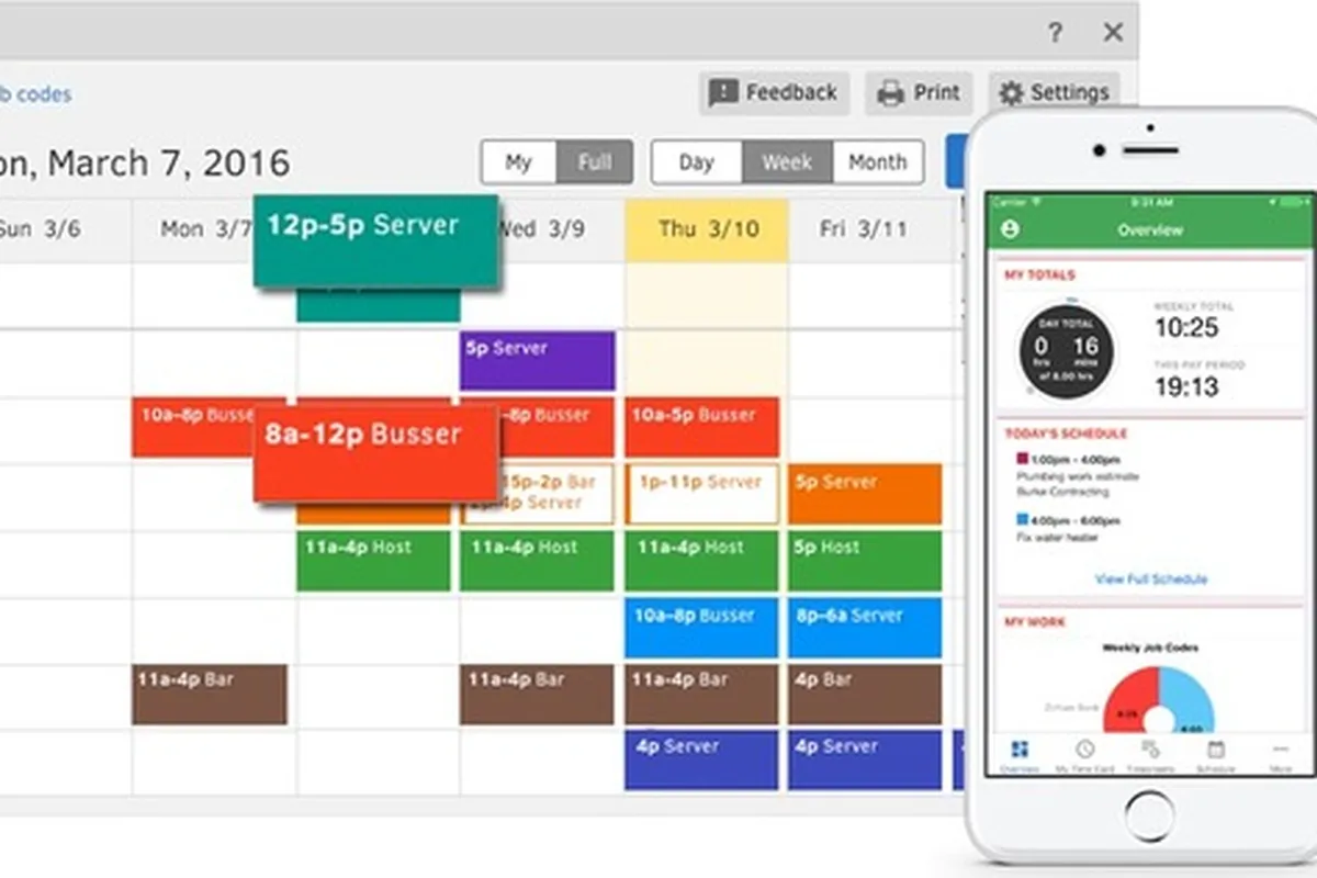 Notre avis sur TSheets : un logiciel de planning du personnel à découvrir