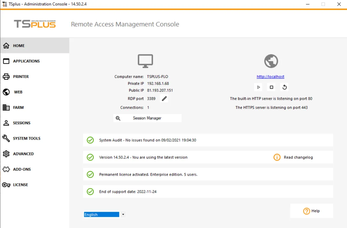 TSplus Remote Support: avis sur le logiciel de travail à distance (télétravail / remote work): fonctionnalités, avantages, inconvénients et tarifs TSplus Remote Support: avis sur le logiciel de travail à distance (télétravail / remote work): fonctionnalités, avantages, inconvénients et tarifs