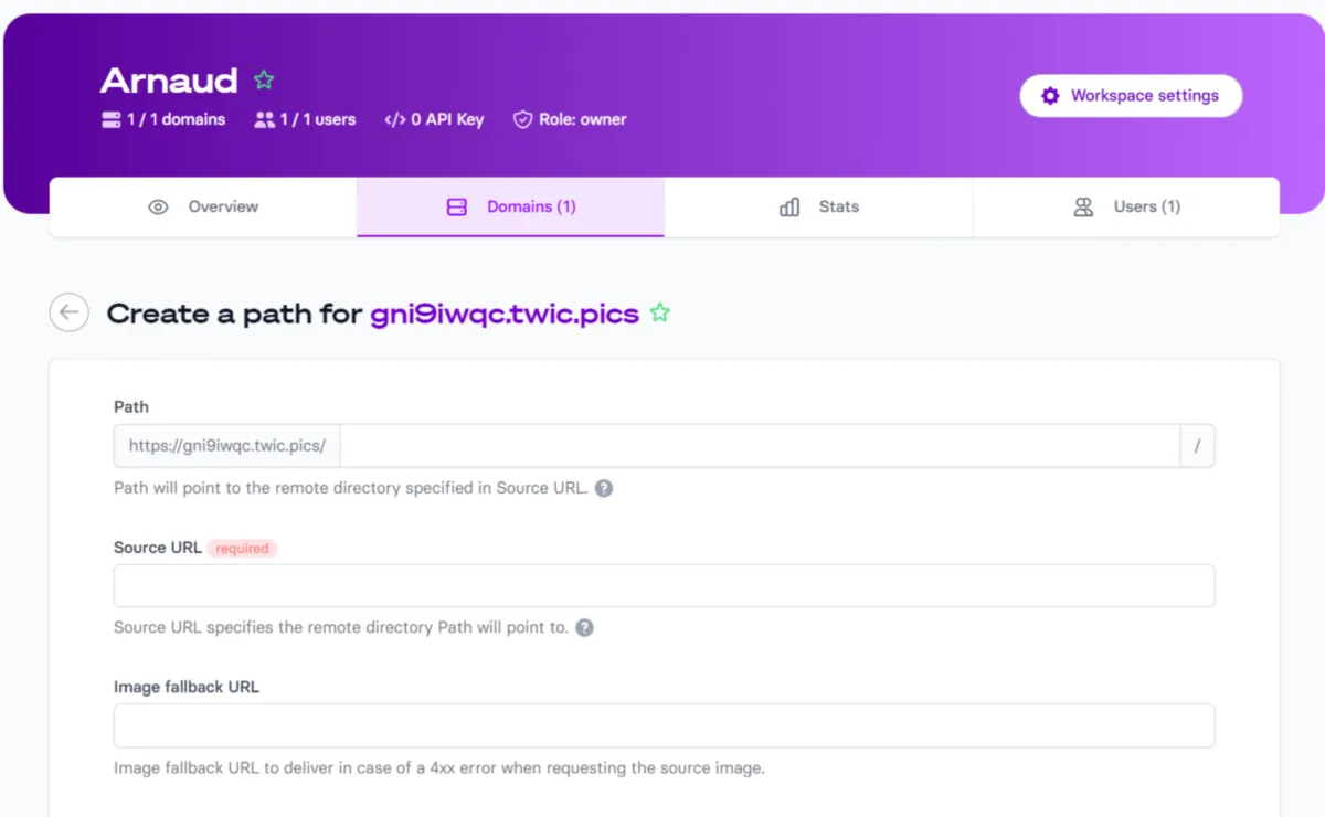 Interface TwicPics: image, ergonomie, alternatives