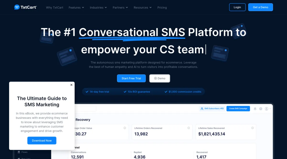 Interface TxtCart : fonctionnalités, prix, alternatives