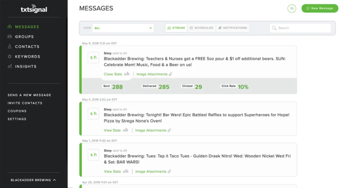 Notre avis sur txtsignal : un logiciel d'envoi de SMS marketing à découvrir