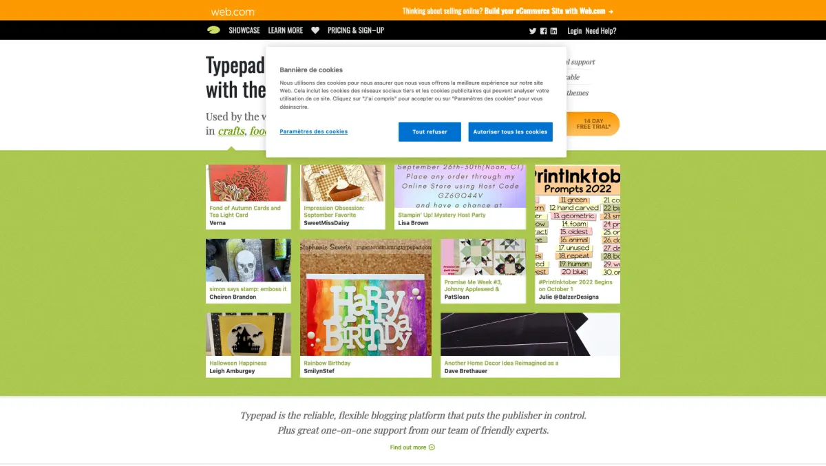 Interface TypePad : image, ergonomie, alternatives Interface TypePad : image, ergonomie, alternatives