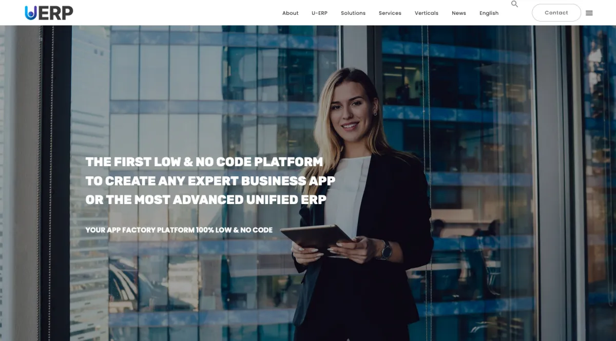 Interface U-ERP : image, ergonomie, alternatives