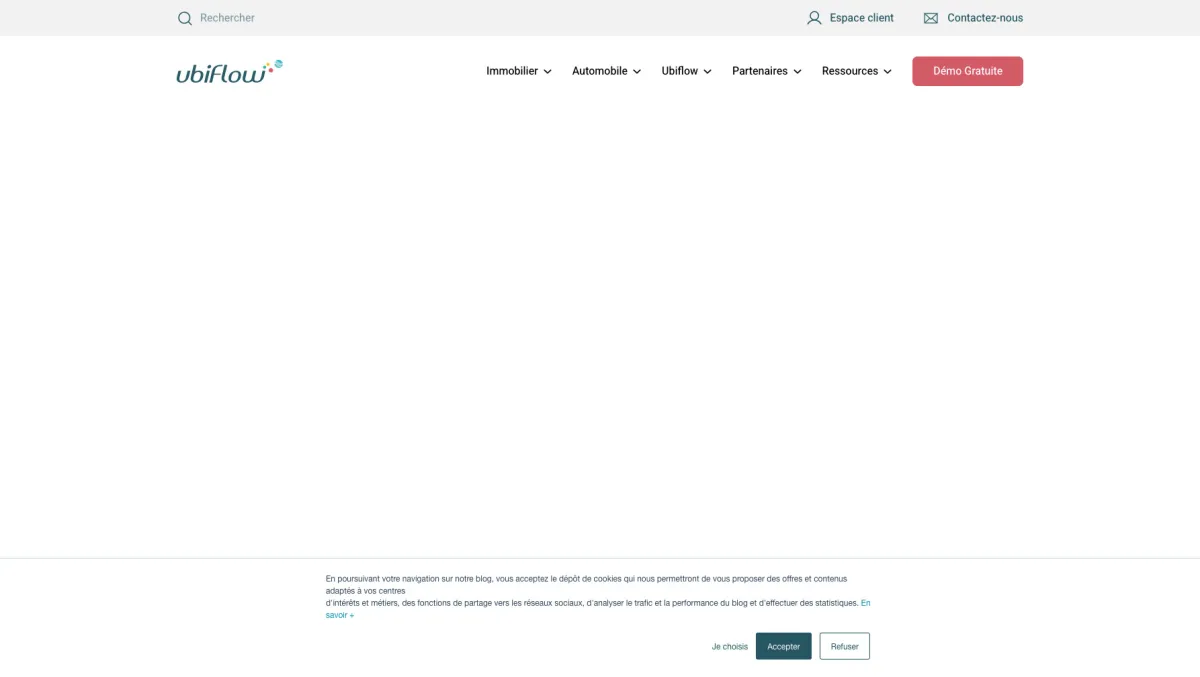 Interface Ubiflow : image, ergonomie, alternatives Interface Ubiflow : image, ergonomie, alternatives