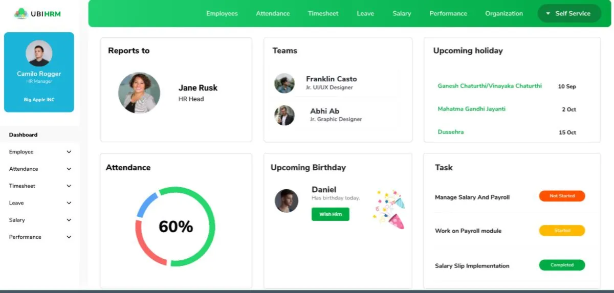 Notre avis sur ubiHRM : un logiciel de recrutement à découvrir