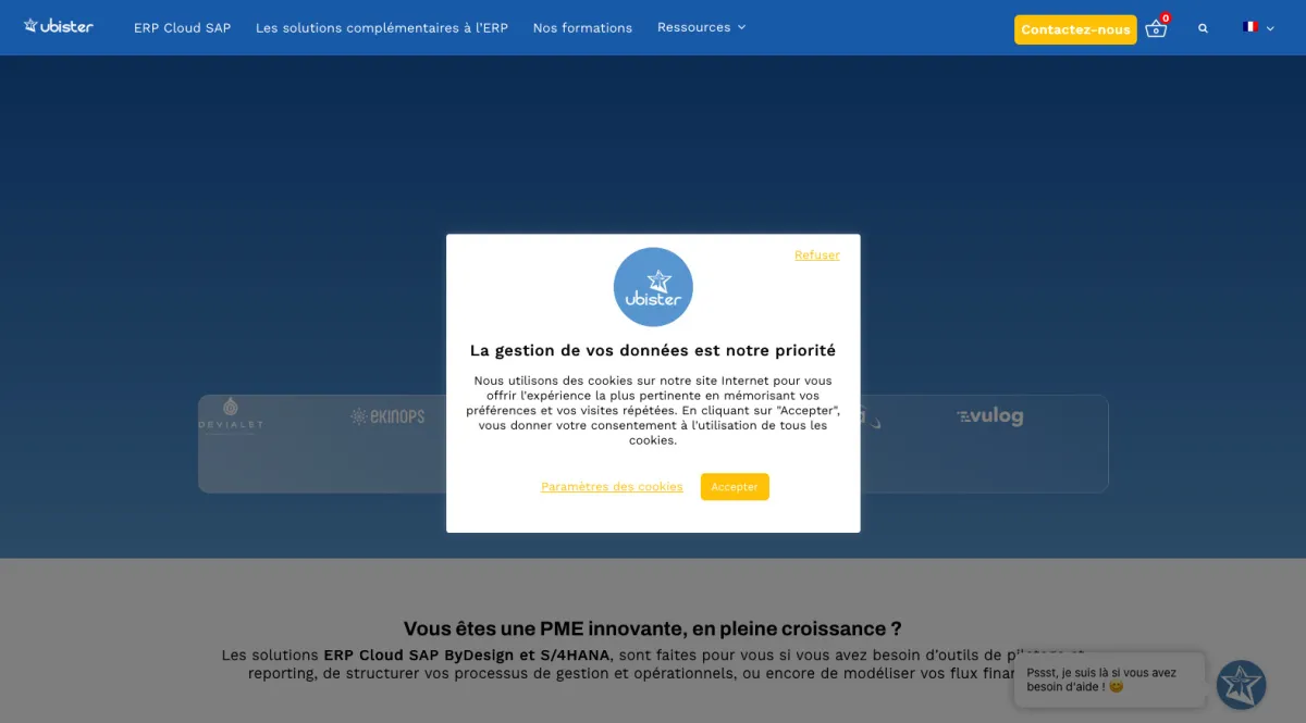 Ubister - SAP Business ByDesign: avis sur le logiciel ERP: fonctionnalités, avantages, inconvénients et tarifs