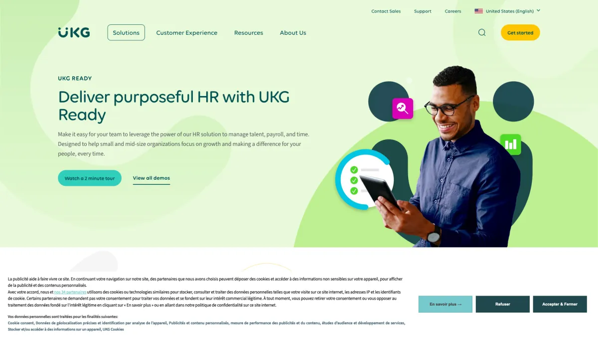 UKG: avis sur le logiciel SIRH (système d'information des ressources humaines): fonctionnalités, avantages, inconvénients et tarifs UKG: avis sur le logiciel SIRH (système d'information des ressources humaines): fonctionnalités, avantages, inconvénients et tarifs