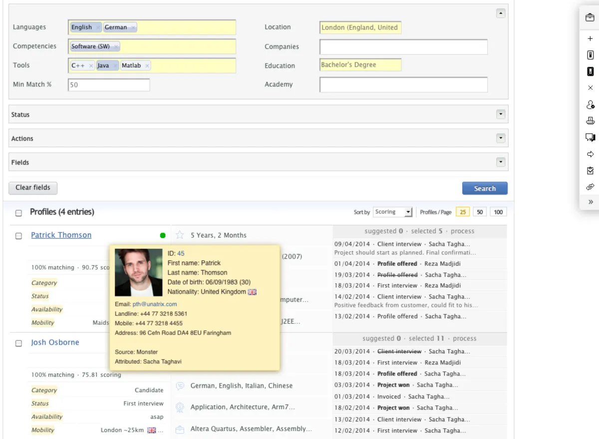 Notre avis sur Unatrix : un logiciel ATS (applicant tracking system / suivi des candidatures) à découvrir Notre avis sur Unatrix : un logiciel ATS (applicant tracking system / suivi des candidatures) à découvrir