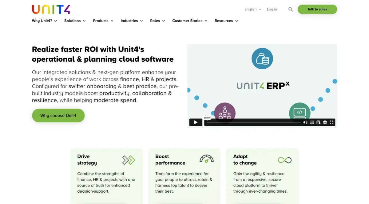 Interface Unit4 Financials : image, ergonomie, alternatives Interface Unit4 Financials : image, ergonomie, alternatives