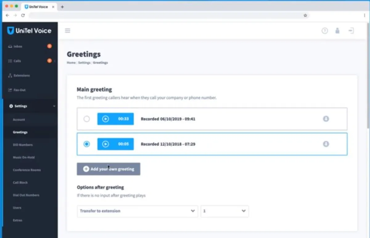 UniTel Voice: avis sur le logiciel VoIP: fonctionnalités, avantages, inconvénients et tarifs