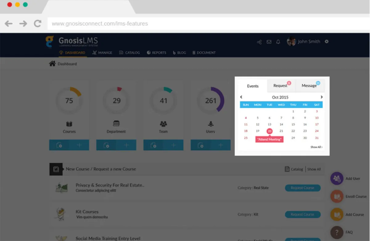 Unlock Learn LMS: avis sur le logiciel LMS (learning management system): fonctionnalités, avantages, inconvénients et tarifs