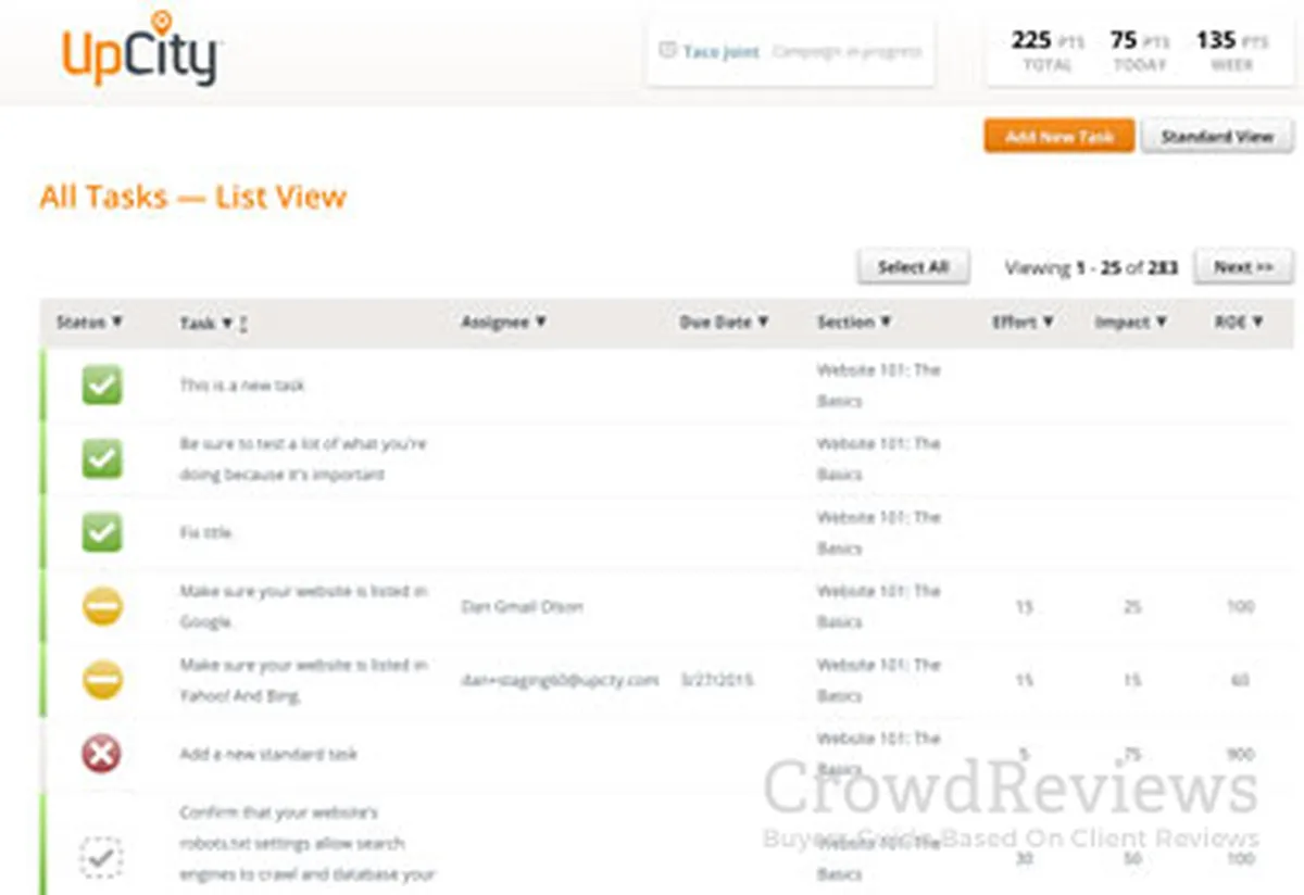 Notre avis sur UpCity : un logiciel de référencement payant (SEA: search engine advertising) à découvrir