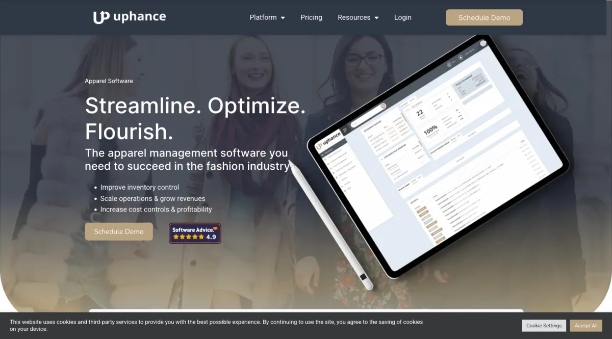 Interface Uphance : image, ergonomie, alternatives Interface Uphance : image, ergonomie, alternatives