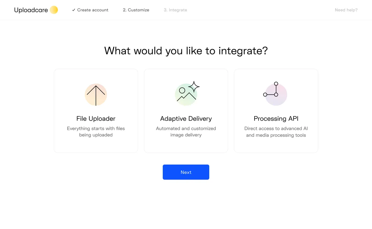 Interface Uploadcare: image, ergonomie, alternatives Interface Uploadcare: image, ergonomie, alternatives
