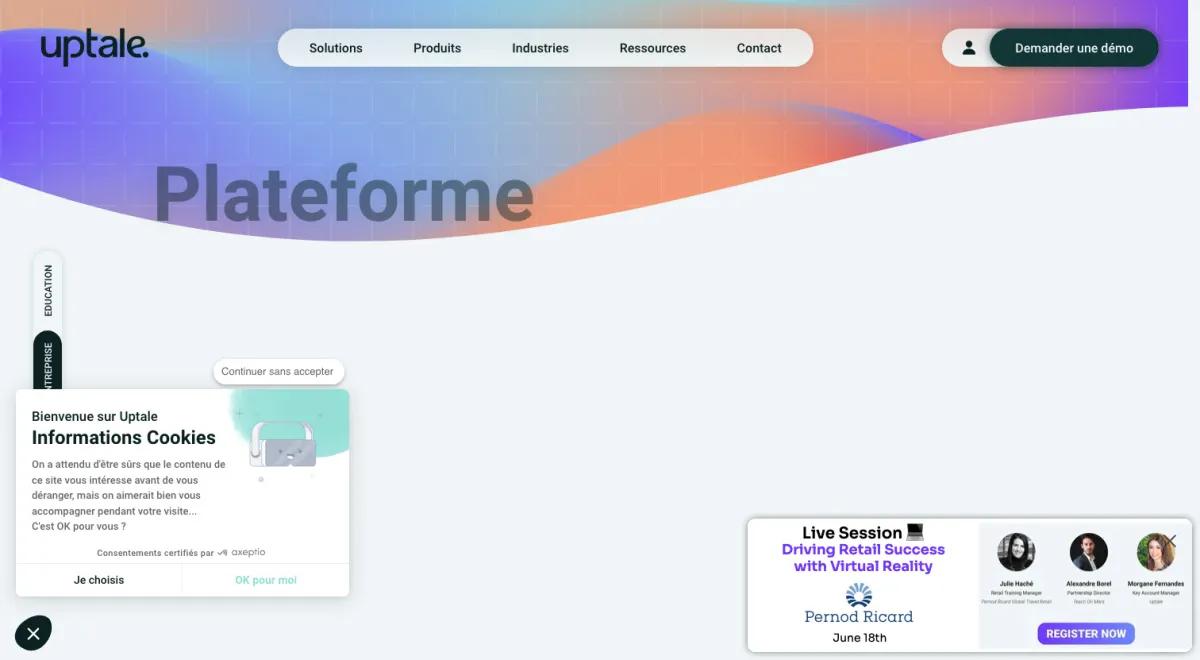 UPTALE: avis sur le logiciel de formation: fonctionnalités, avantages, inconvénients et tarifs UPTALE: avis sur le logiciel de formation: fonctionnalités, avantages, inconvénients et tarifs