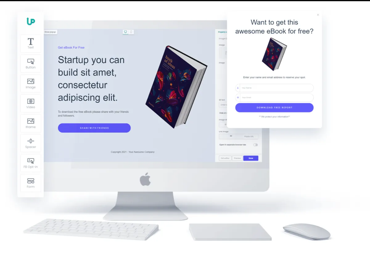 Interface UpViral: fonctionnalités, prix, alternatives