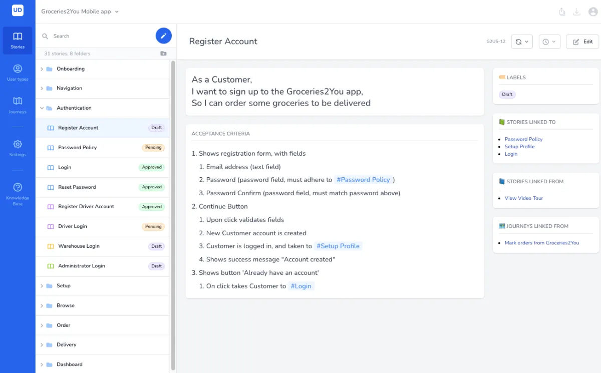 Userdoc est un logiciel de gestion des exigences très réputé en entreprise car il dispose de nombreuses fonctionnalités et intégrations tierces Userdoc est un logiciel de gestion des exigences très réputé en entreprise car il dispose de nombreuses fonctionnalités et intégrations tierces