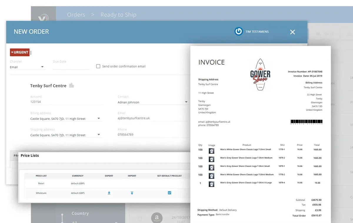 Interface Veeqo: fonctionnalités, prix, alternatives Interface Veeqo: fonctionnalités, prix, alternatives