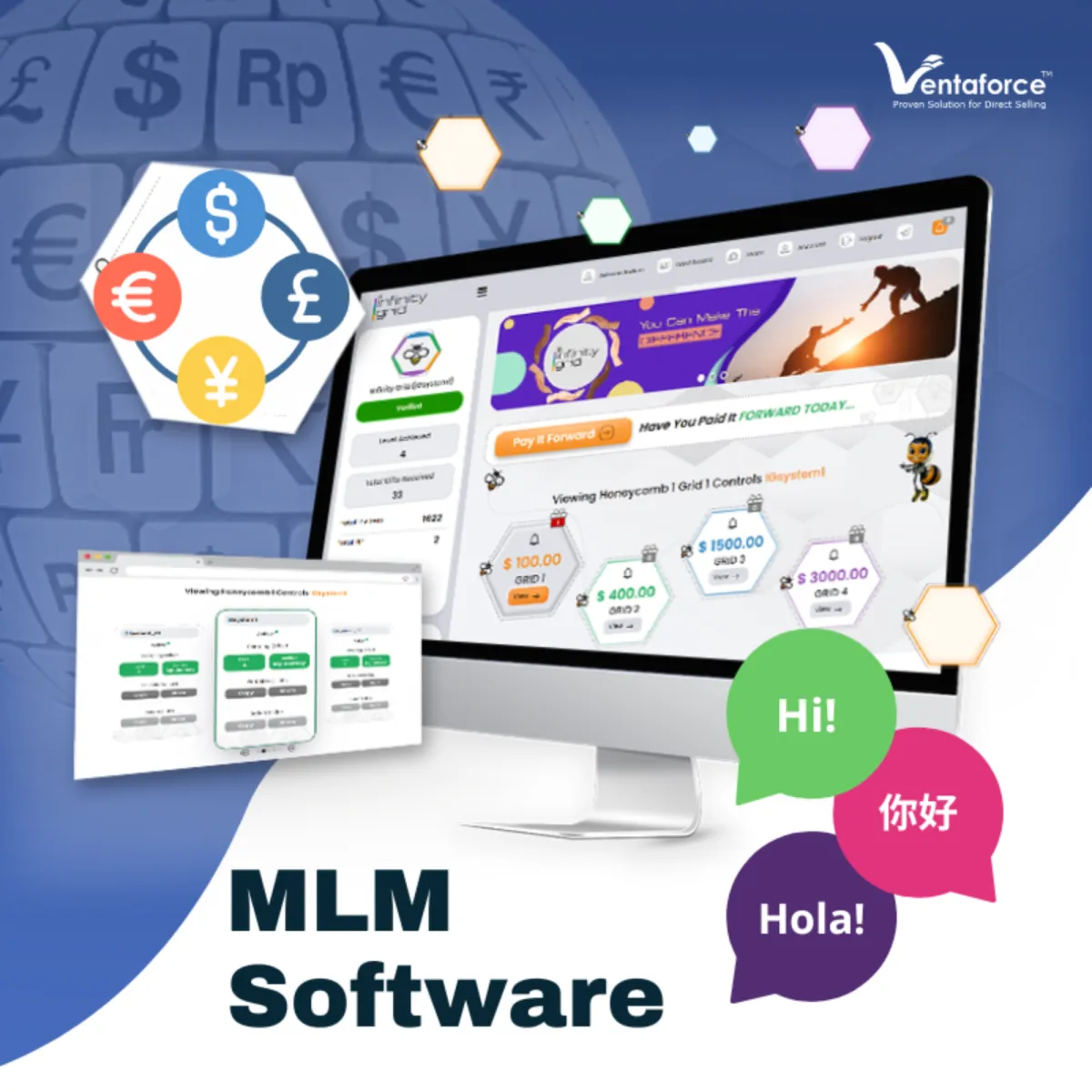 Notre avis sur Ventaforce : un logiciel MLM (multi level marketing) à découvrir