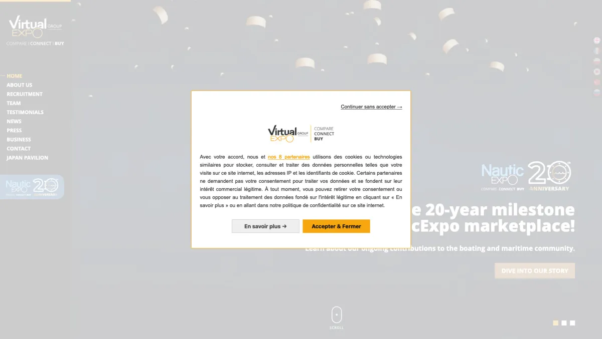 Interface Virtual Expo : image, ergonomie, alternatives Interface Virtual Expo : image, ergonomie, alternatives
