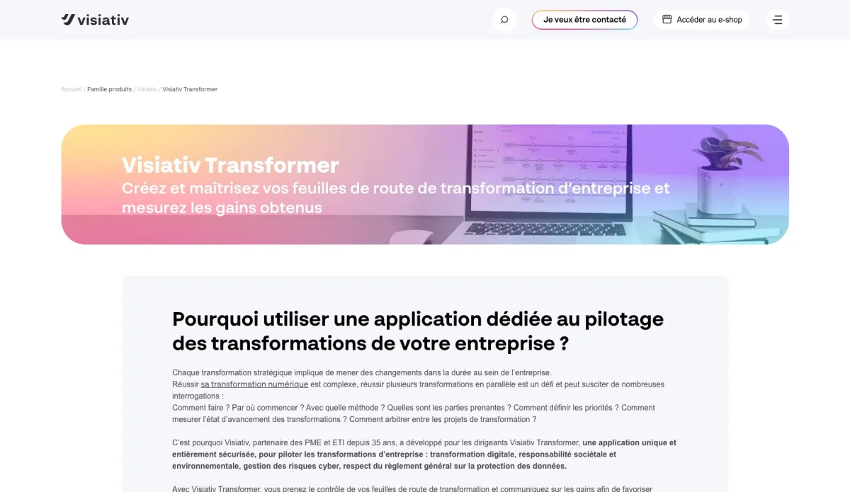 Interface Visiativ Transformer : fonctionnalités, prix, alternatives Interface Visiativ Transformer : fonctionnalités, prix, alternatives