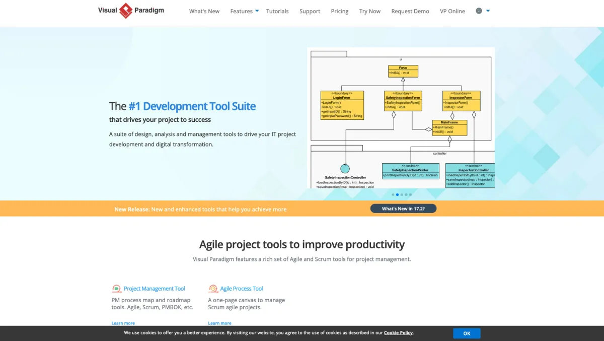 Interface Visual Paradigm : image, ergonomie, alternatives