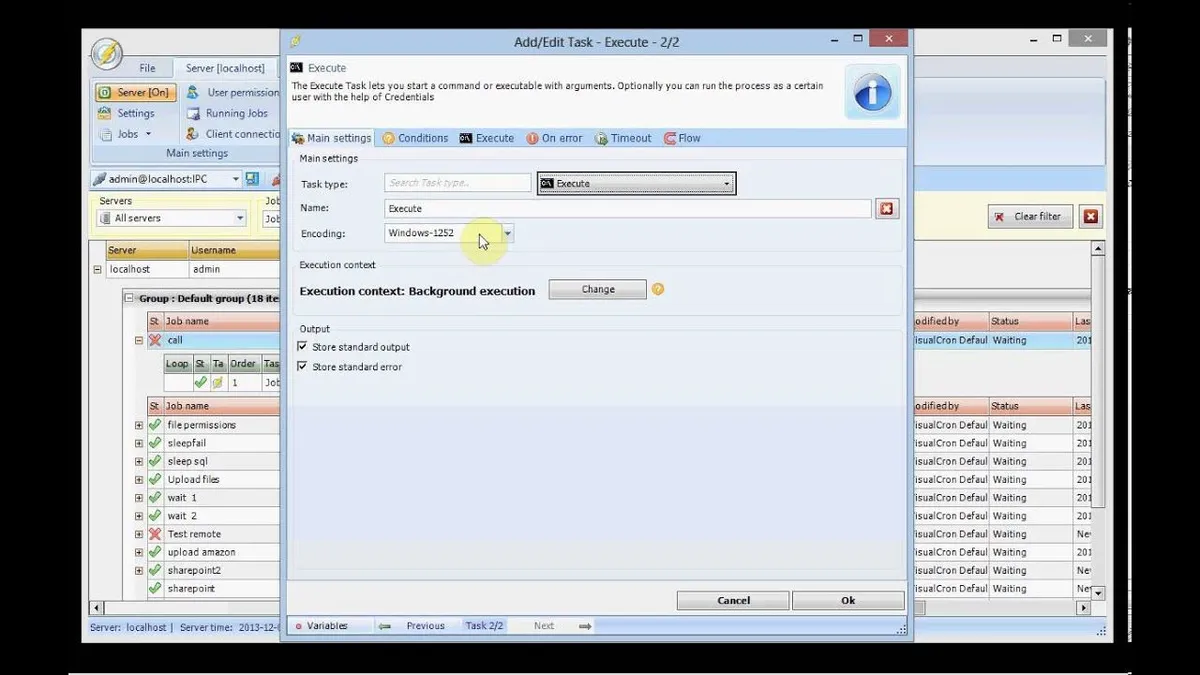 VisualCron: avis sur le logiciel de workflow: fonctionnalités, avantages, inconvénients et tarifs VisualCron: avis sur le logiciel de workflow: fonctionnalités, avantages, inconvénients et tarifs