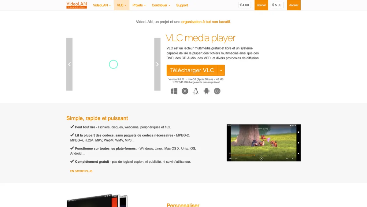 Interface VLC : fonctionnalités, prix, alternatives Interface VLC : fonctionnalités, prix, alternatives
