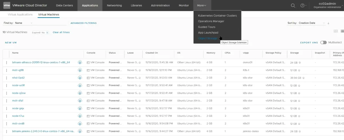 Notre avis sur VMware Cloud Director : un logiciel de gestion cloud à découvrir