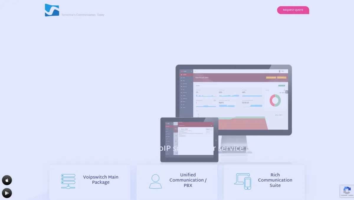 Interface VoipSwitch : image, ergonomie, alternatives