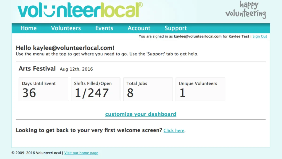 Notre avis sur VolunteerLocal : un logiciel de gestion d'association et ONG à découvrir