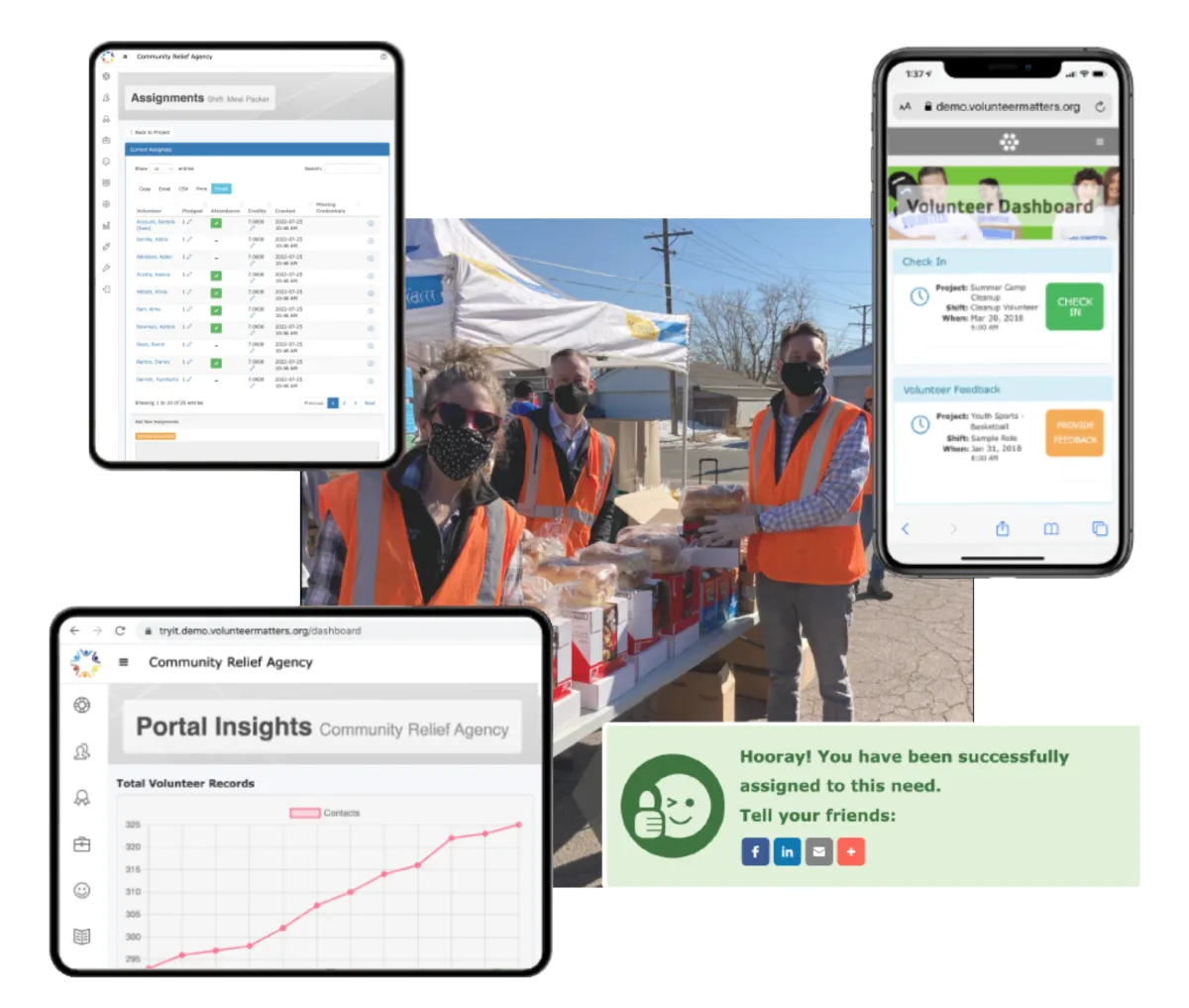 Notre avis sur VolunteerMatters : un logiciel de gestion des bénévoles et volontaires à découvrir