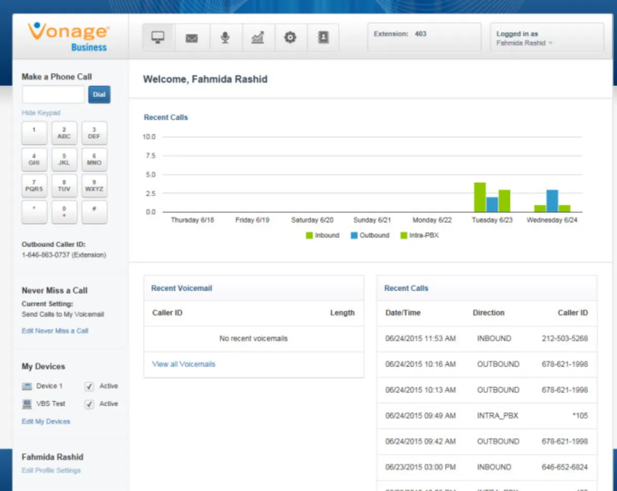 Vonage Business: avis sur le logiciel VoIP: fonctionnalités, avantages, inconvénients et tarifs